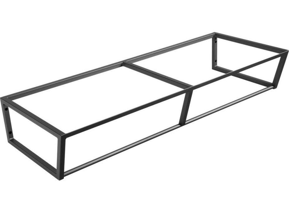 Sapho SKA konzole pod umyvadlo/desku 1200x200x460mm, černá mat SKA204