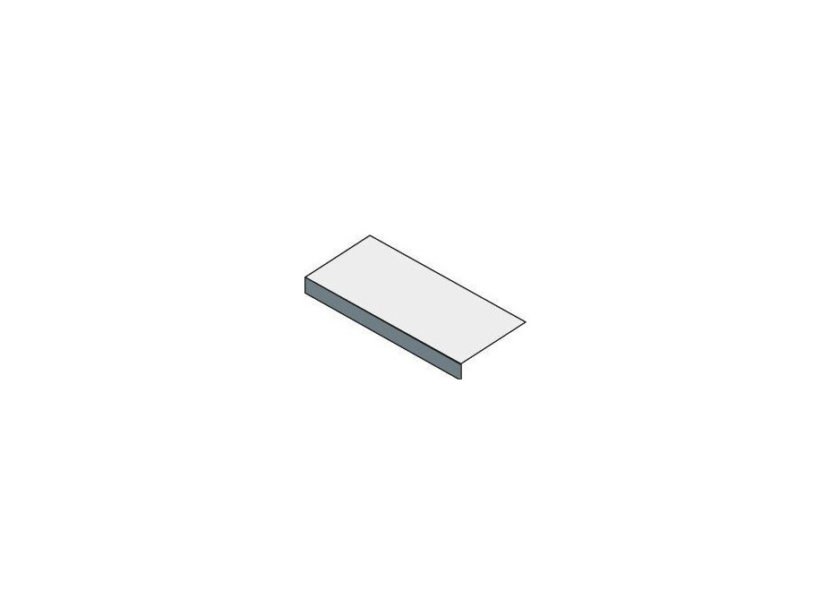 Sapho TAILOR rockstone deska 70x50 cm, provedení límce F TR070F