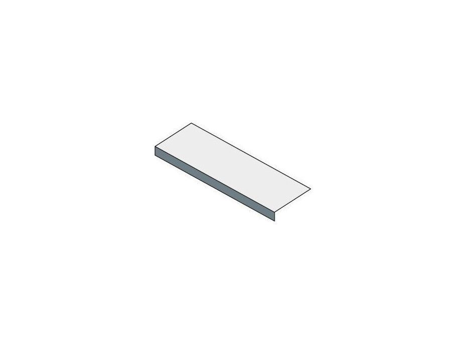 Sapho TAILOR rockstone deska 150x50 cm, provedení límce F TR150F