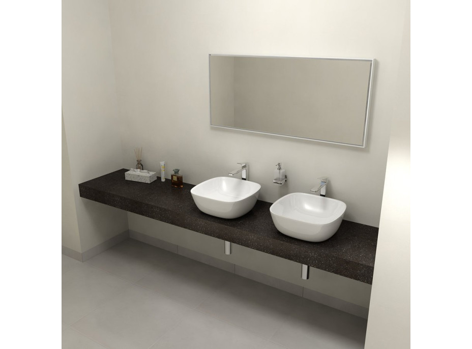 Sapho TAILOR rockstone deska 220x50 cm, provedení límce F TR220F