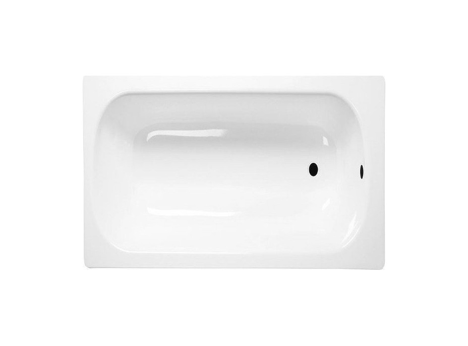 SMAVIT Smaltovaná vana 105x65cm, bílá V105X65