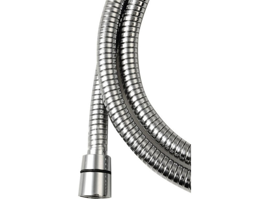Sapho LUX kovová sprchová hadice, roztažitelná 150-180cm, chrom FSACC293