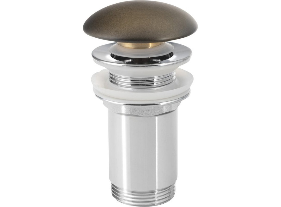 Sapho PRIORI umyvadlová výpust 5/4“, click-clack, bronz PV032