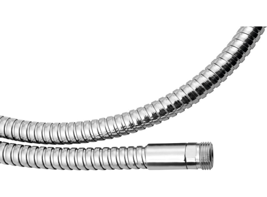 Sapho Sprchová hadice pro výsuvné sprchy, F1/2"-M3/8", 175cm, chrom FLE16