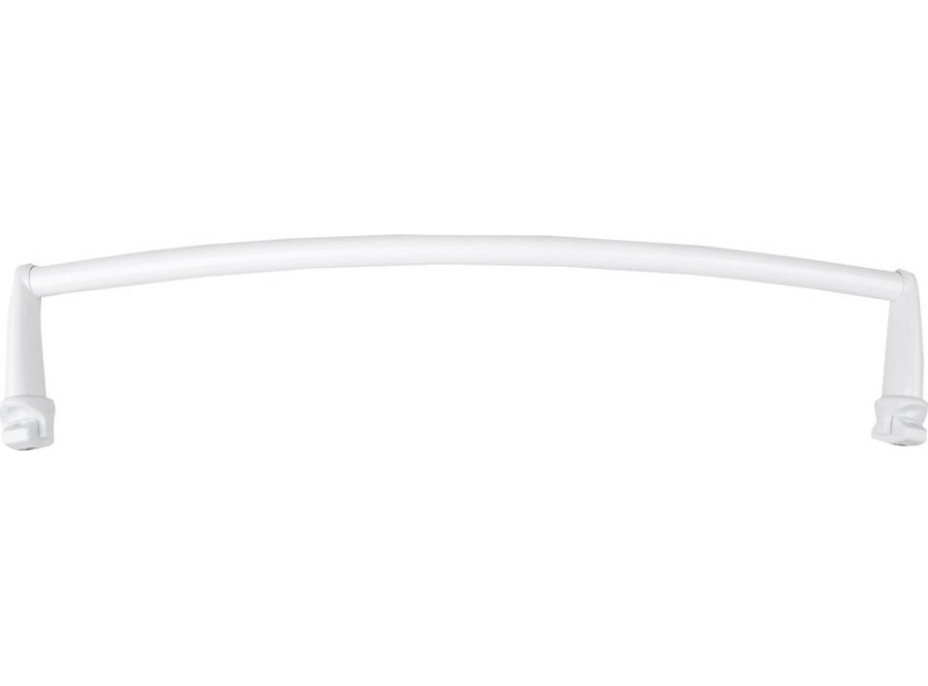 Aqualine Sušák ručníků na otopná tělesa 43cm oblý, bílá IDO-50