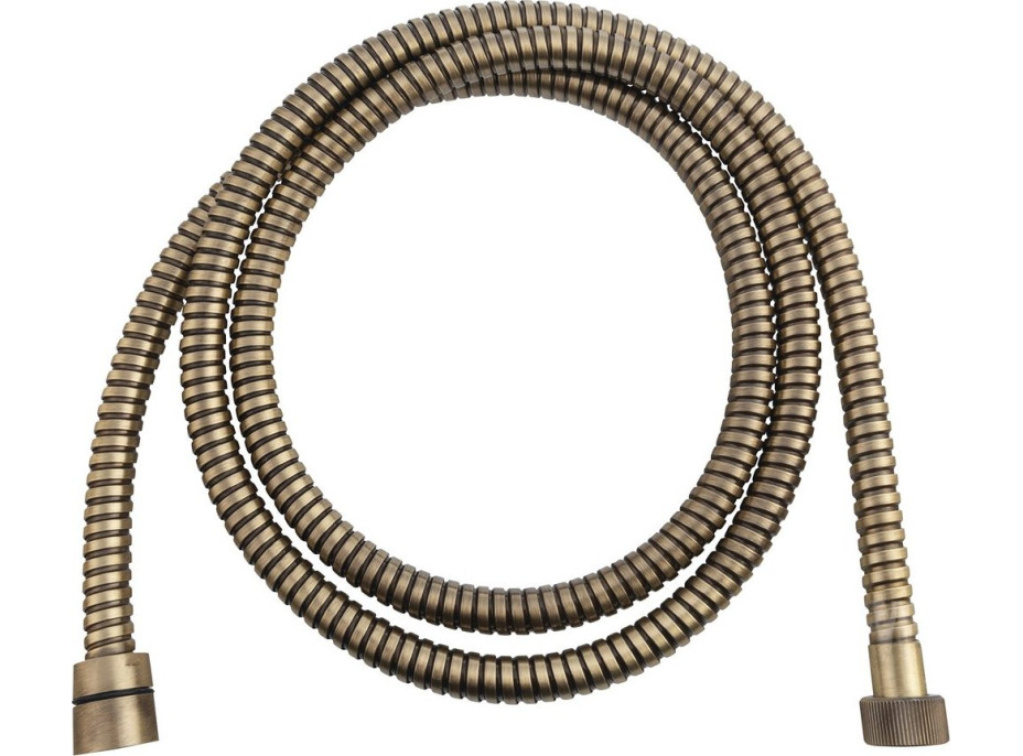Sapho POWERFLEX kovová sprchová hadice, 175cm, bronz FLE10BR