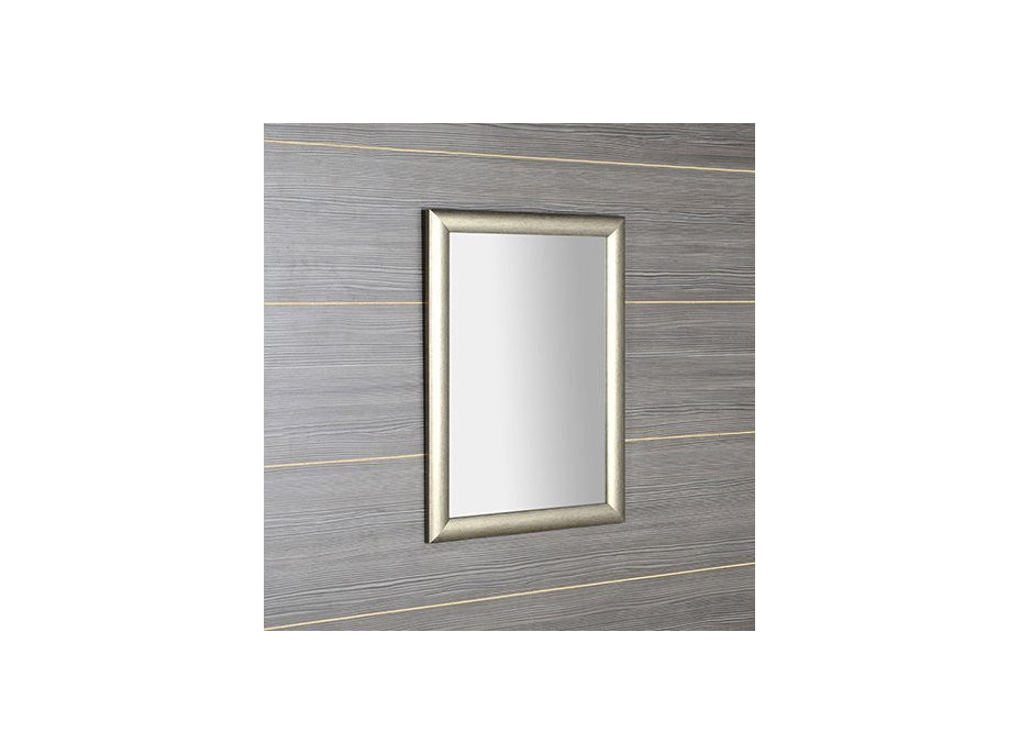 Sapho VALERIA zrcadlo v dřevěném rámu 580x780mm, platina NL393