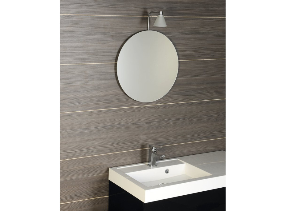 Aqualine Zrcadlo kulaté ø 60cm, bez úchytu 22444