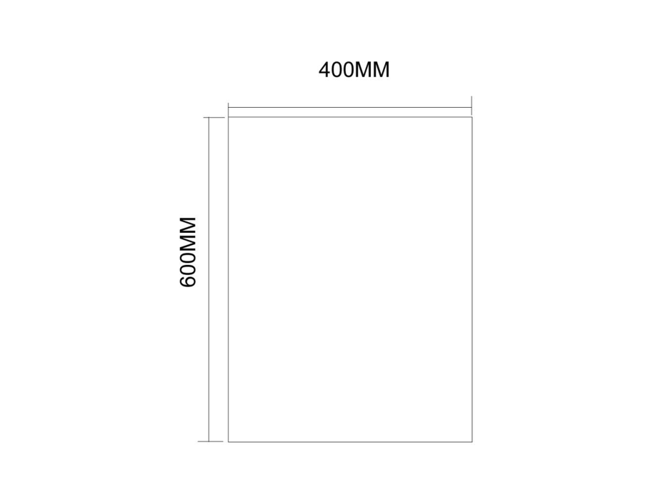 Aqualine Zrcadlo 40x60cm, bez úchytu 22491