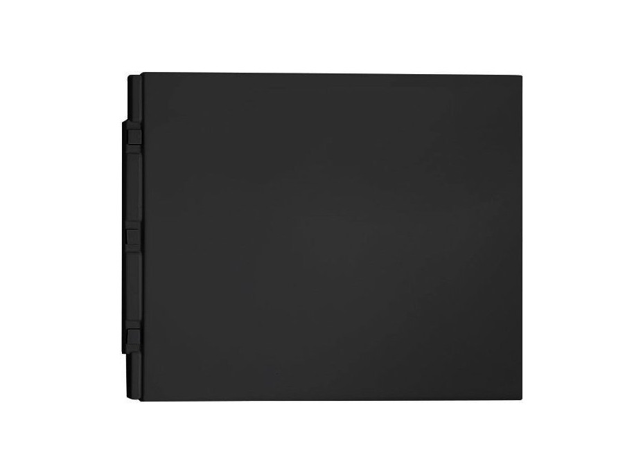 Polysan PLAIN panel boční 80x59cm, černá mat 72696.21