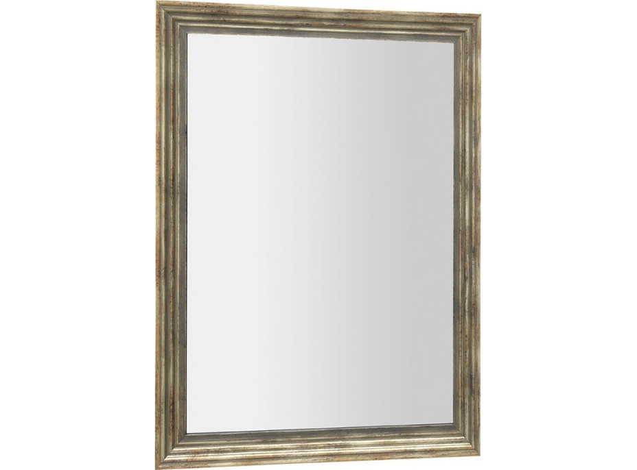 Sapho DEGAS zrcadlo v dřevěném rámu 716x916mm, černá/starobronz NL730