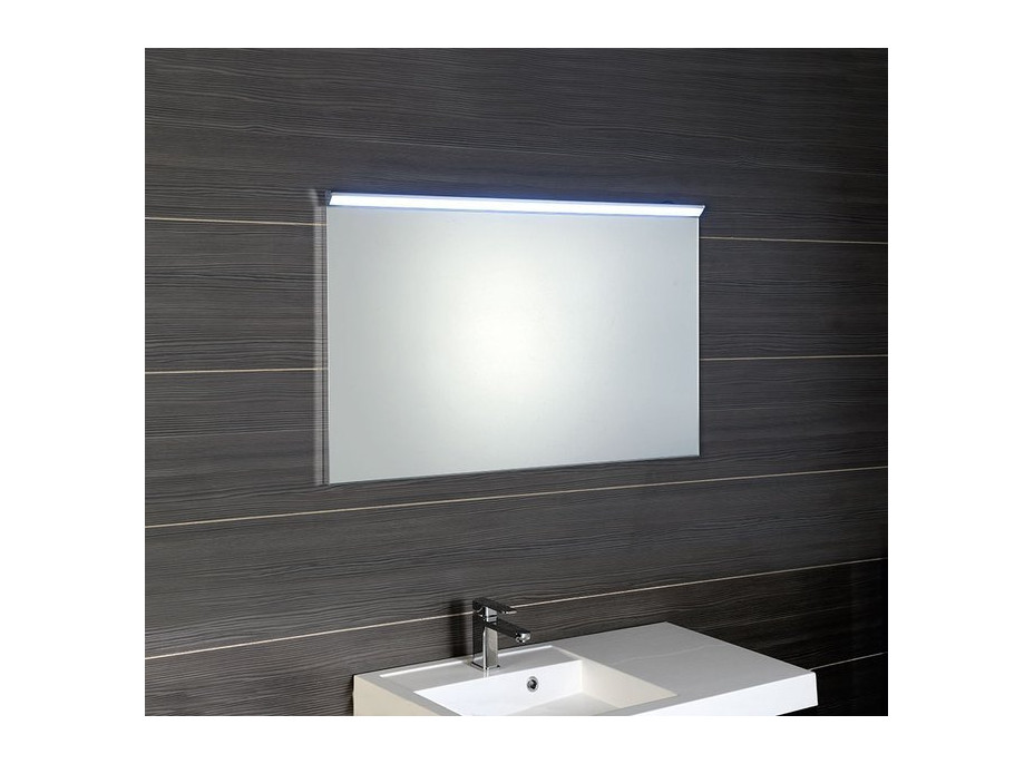 Aqualine BORA zrcadlo s LED osvětlením a vypínačem 1000x600mm, chrom AL716