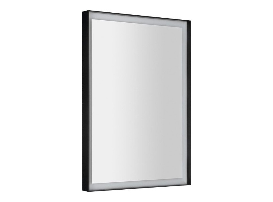 Sapho SORT zrcadlo s LED osvětlením 47x70cm, černá mat ST047