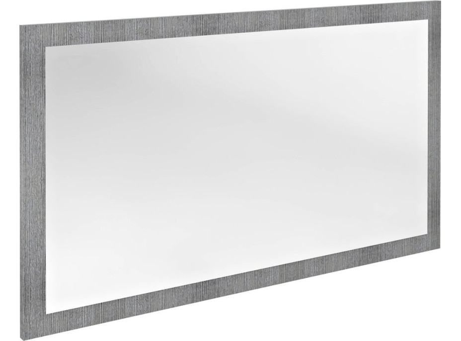 Sapho NIROX zrcadlo v rámu 1200x700mm, dub stříbrný NX127-1111