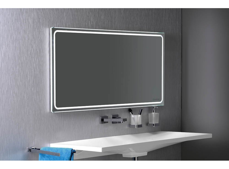 Sapho GEMINI zrcadlo s LED osvětlením 1200x600mm GM120