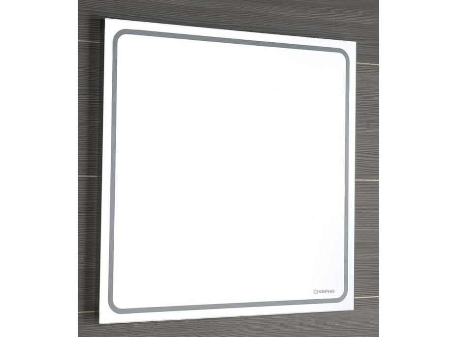 Sapho GEMINI zrcadlo s LED osvětlením 700x700mm GM070