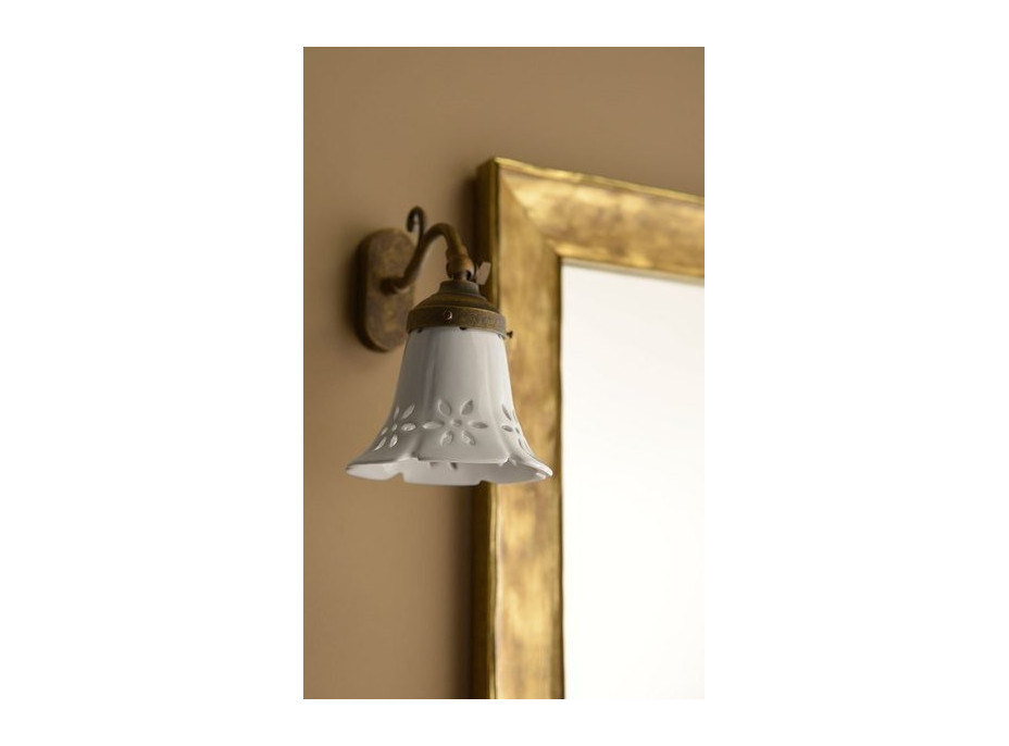 Sapho MARSALA svítidlo E14, 40W, 230V, keramické stínítko, bronz MC077