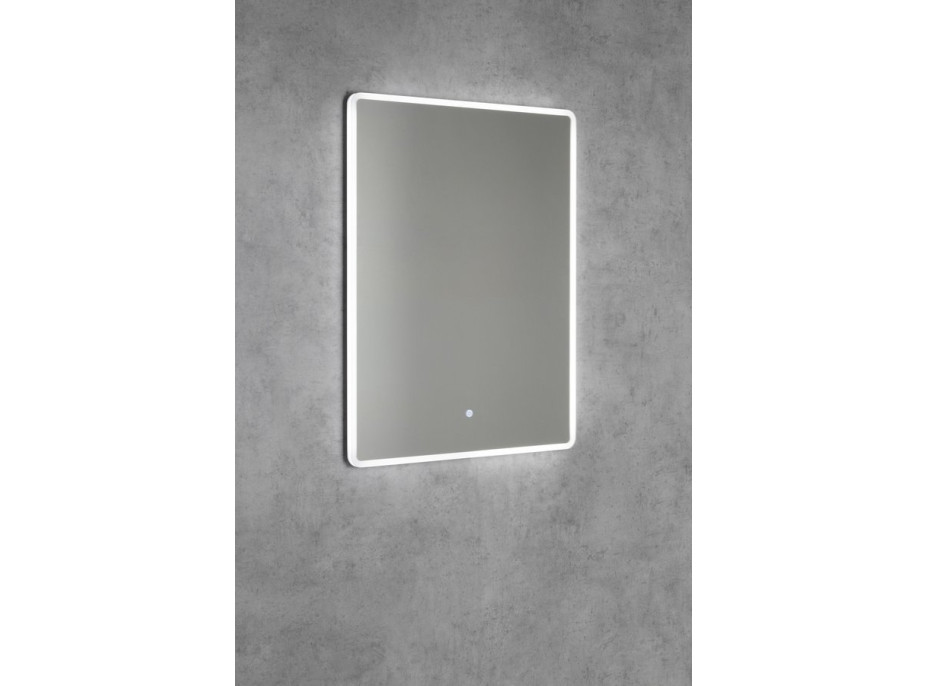 Sapho PIRI zrcadlo s LED osvětlením 60x80cm, senzor, 2700-6500K PR600S