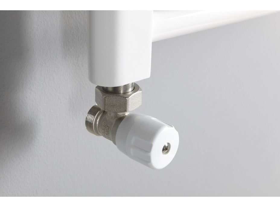 Aqualine ECO připojovací sada rohová, nikl/bílá CP9810S