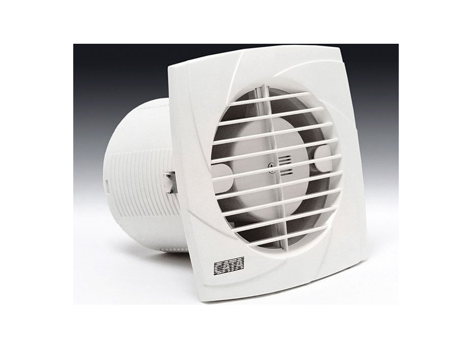 Cata B-10 PLUS T koupelnový ventilátor s časovačem, 15W, potrubí 100mm, bílá 00981101