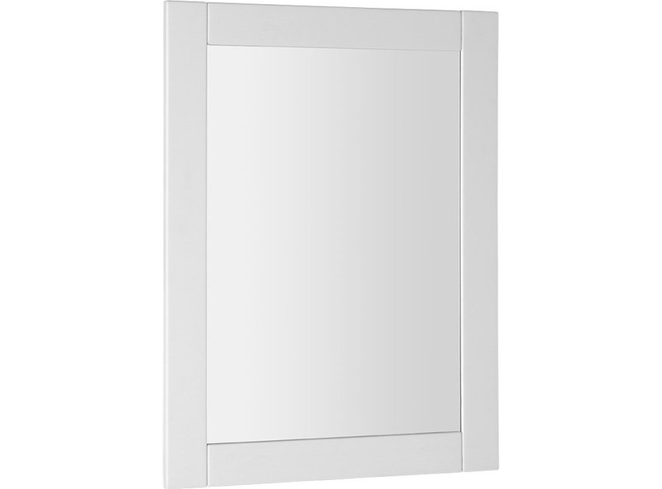 Aqualine FAVOLO zrcadlo v rámu 70x90cm, bílá mat FV090