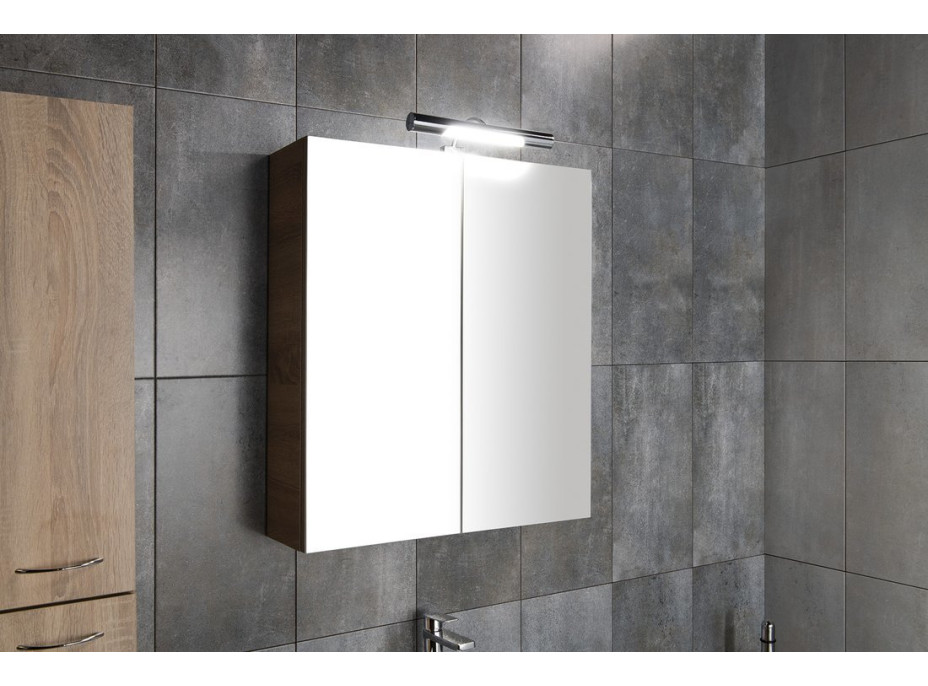 Aqualine ANDREA LED svítidlo, 5 W, 284x32x134 mm, chrom E26716CI