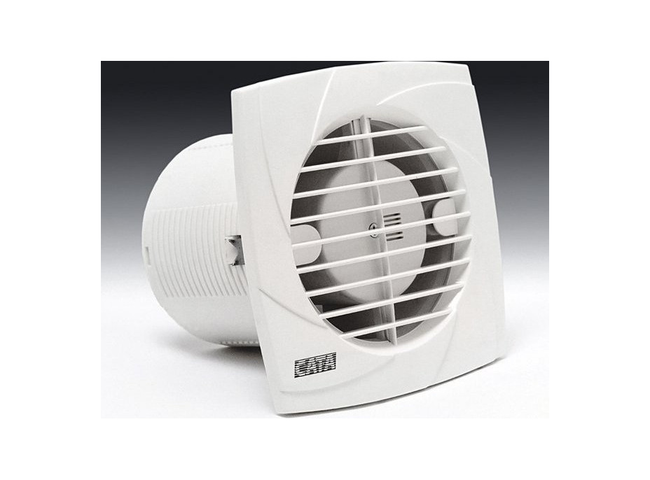 Cata B-15 PLUS T koupelnový ventilátor s časovačem, 25W, potrubí 150mm, bílá 00983100