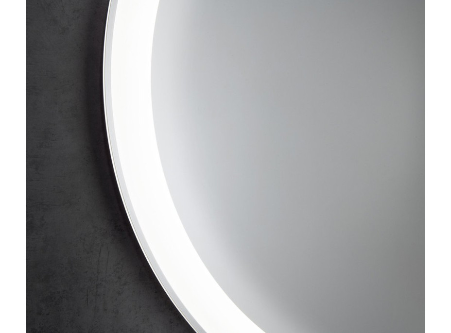 Aqualine NOA kulaté zrcadlo s LED osvětlením ø 60cm OM260