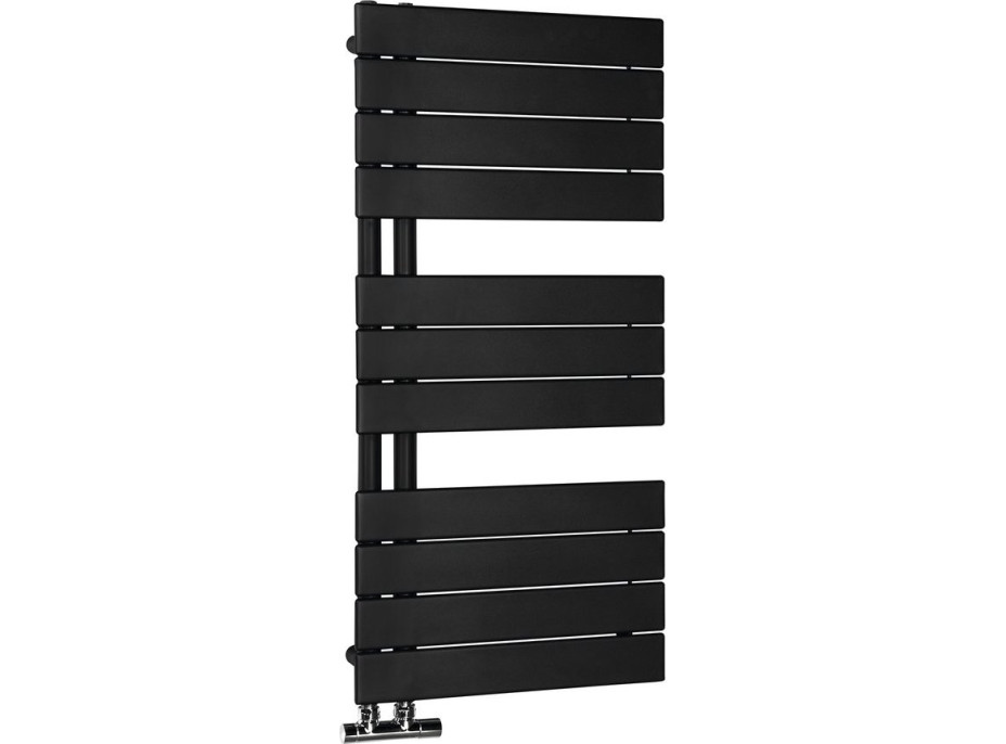 Aqualine MILI otopné těleso 450x934mm, černá mat DC606T