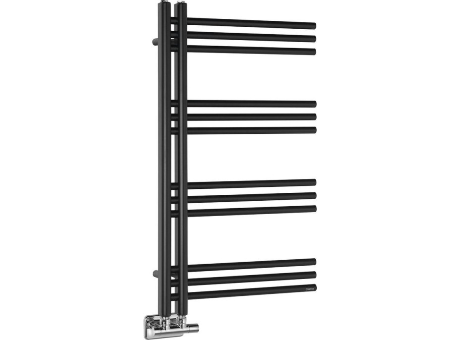 Sapho DORLION otopné těleso 500x900 mm, černá mat 1130-20