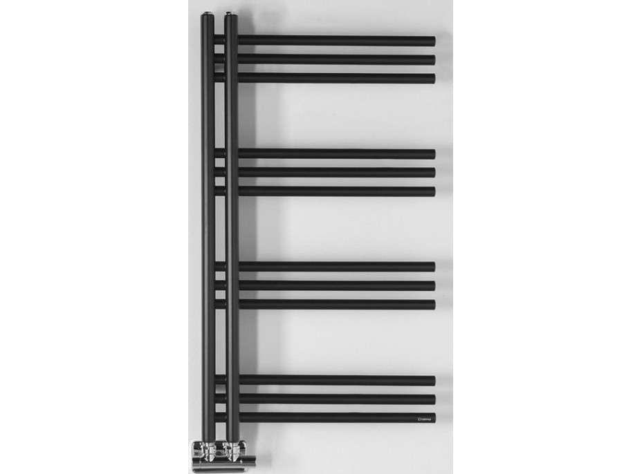 Sapho DORLION otopné těleso 500x900 mm, černá mat 1130-20