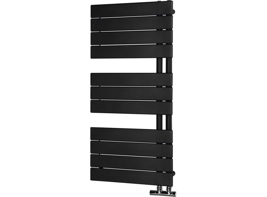 Aqualine MILI otopné těleso 450x934mm, černá mat DC606T