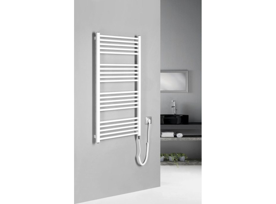 Sapho METRO-E elektrické otopné těleso rovné 500x1060 mm, 400 W, bílá ME410