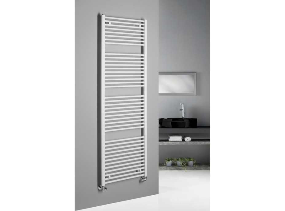 Aqualine DIRECT otopné těleso s bočním připojením 600x1850 mm, bílá ILR86T