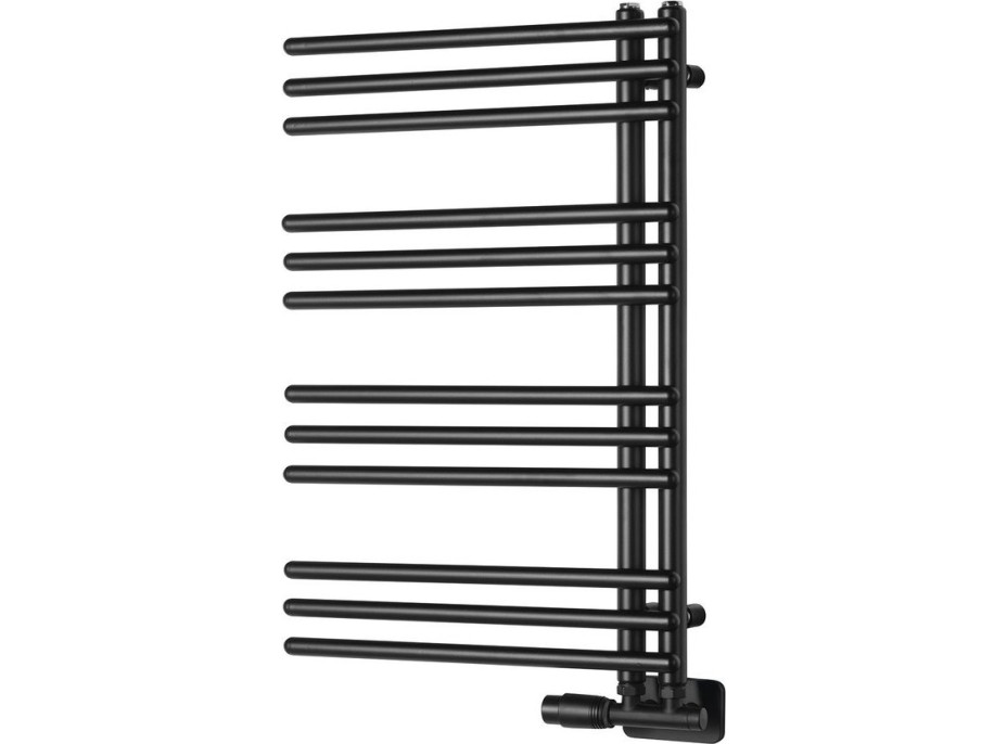 Aqualine POSEIDON otopné těleso 450x740mm, černá mat PS474B