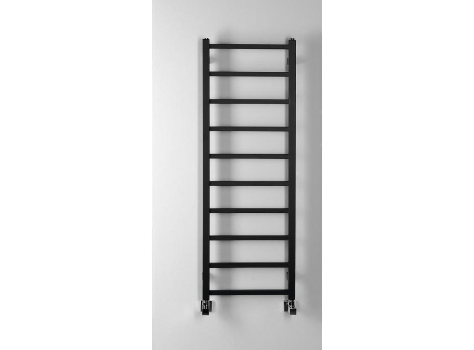 Sapho METRO LIGHT otopné těleso 400x1140 mm, černá mat IR445TB
