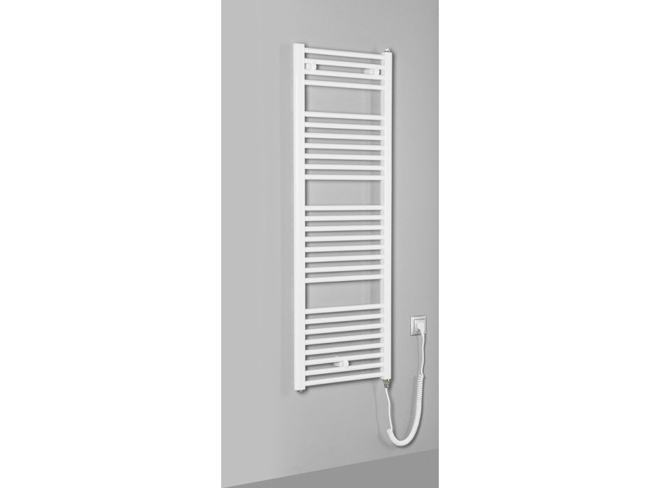 Aqualine DIRECT-E elektrické otopné těleso rovné 450x1320 mm, 400 W, bílá ILE34T