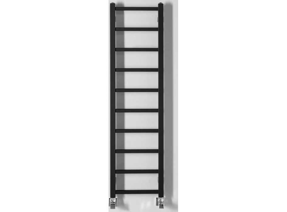 Sapho METRO LIGHT otopné těleso 300x1140 mm, černá mat IR444TB