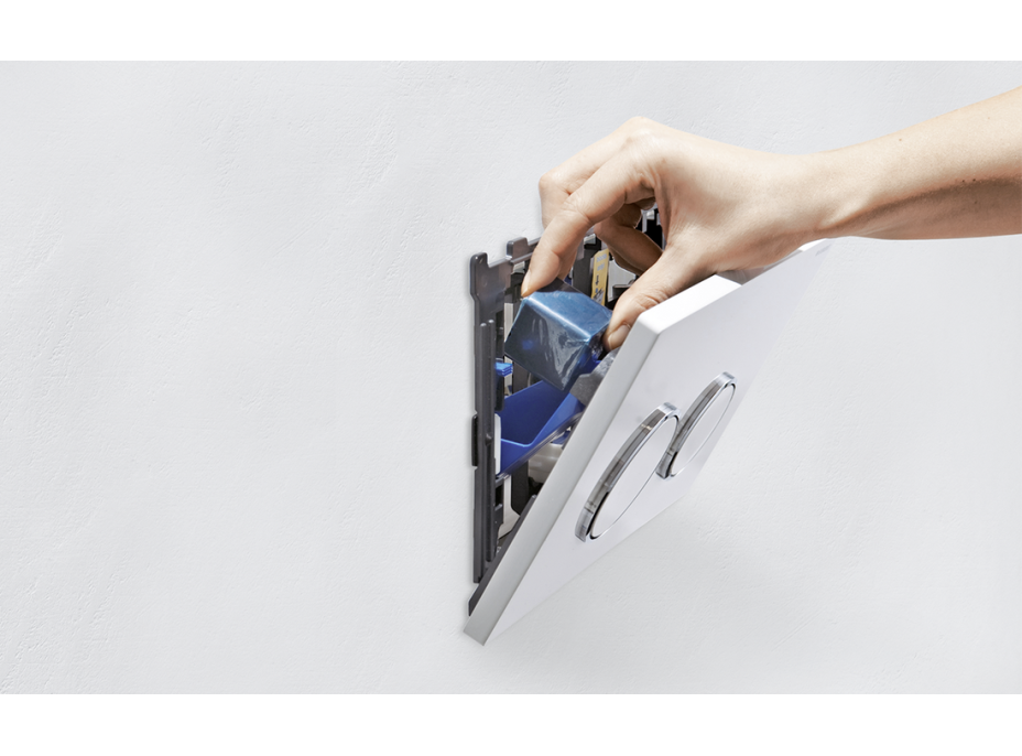 Geberit GEBERIT souprava s otvorem pro vhazování tablet, pro splach. nádržky Sigma 12cm 115.610.00.1