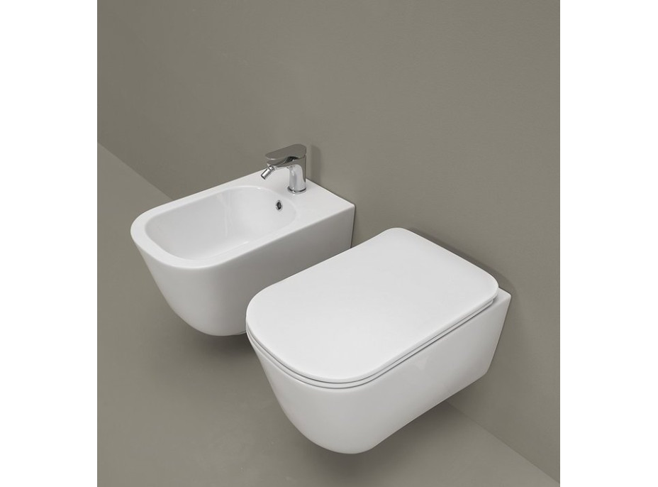 Kerasan TRIBECA bidet závěsný 35x54cm, bílá 512501