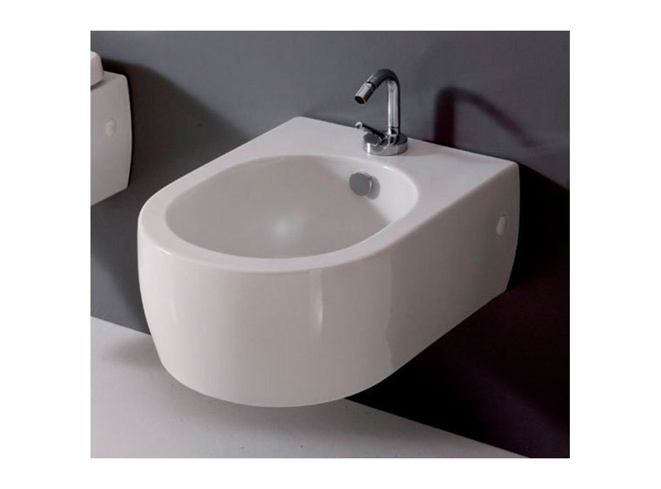 Kerasan FLO bidet závěsný 36, 5x50cm, bílá 312501