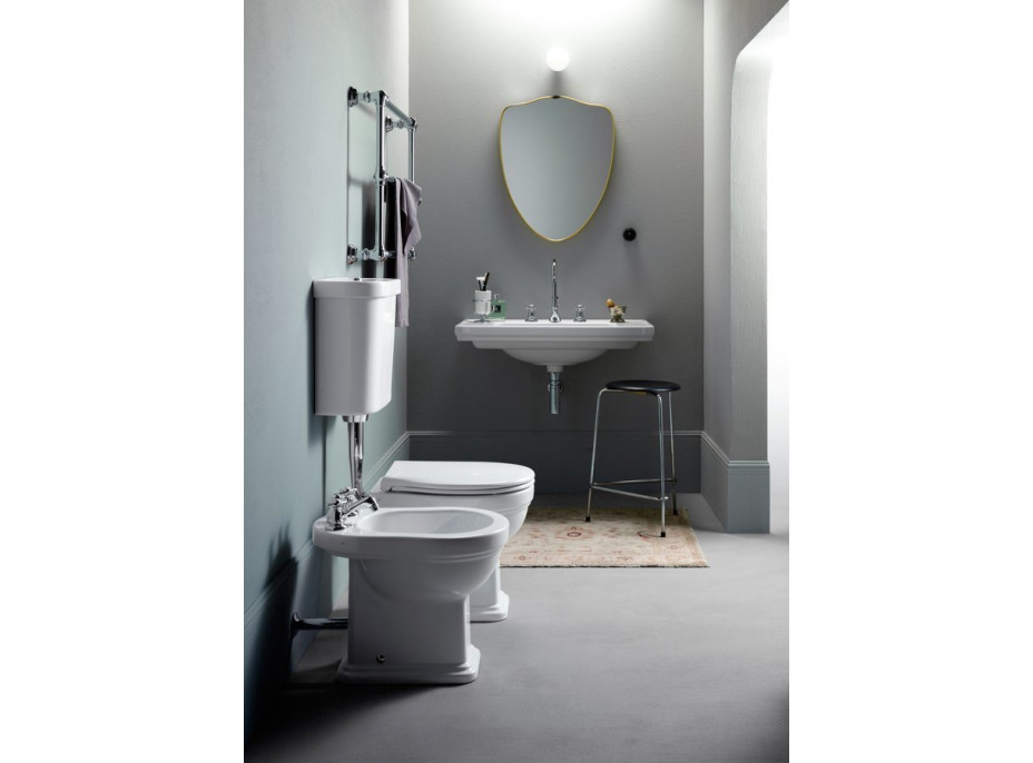 GSI CLASSIC bidet, 37x54cm, 3 otvory, bílá ExtraGlaze 8762311