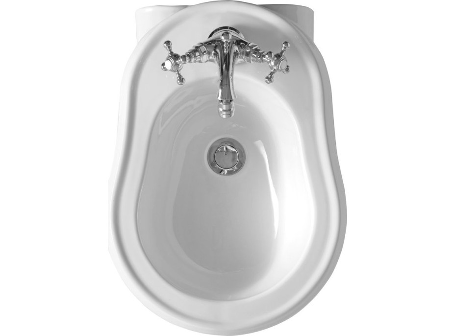 Kerasan RETRO bidet závěsný 38x52cm, bílá 102601