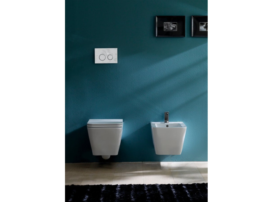 ALICE CERAMICA STORM bidet závěsný, 36x55cm, bílá RM200