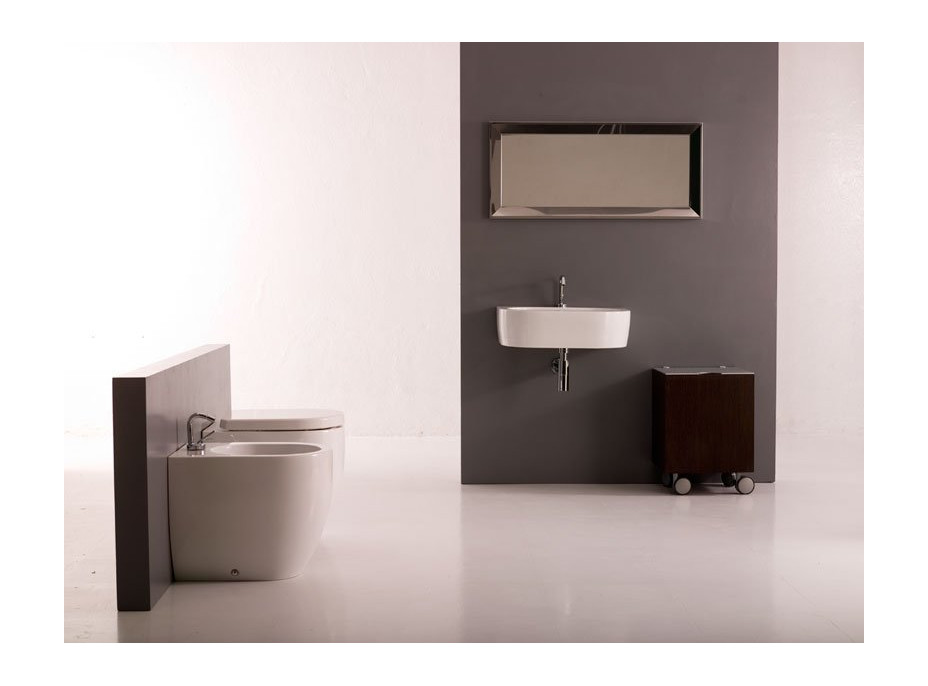 Kerasan FLO bidet stojící, 36x51, 5cm, bílá 312001