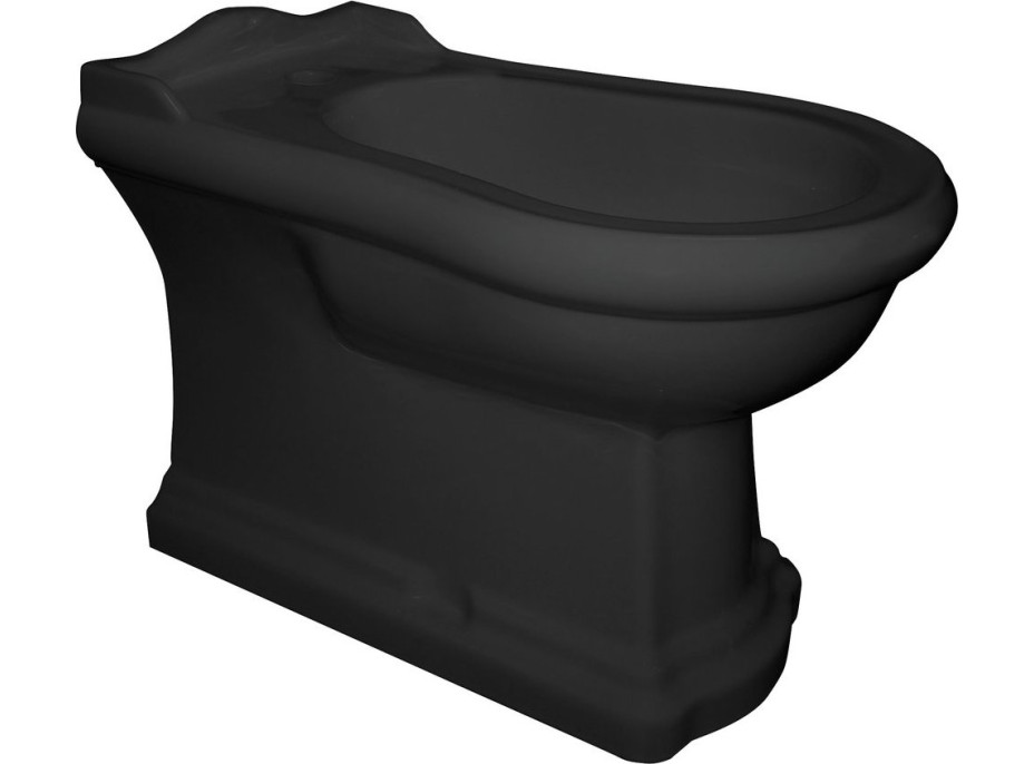 Kerasan RETRO bidet stojící 39x61cm, černá mat 102231