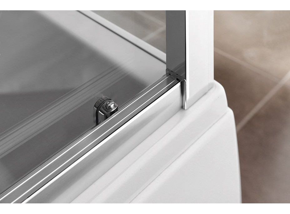 Polysan DEEP sprchové dveře 1600x1650mm, čiré sklo MD1616