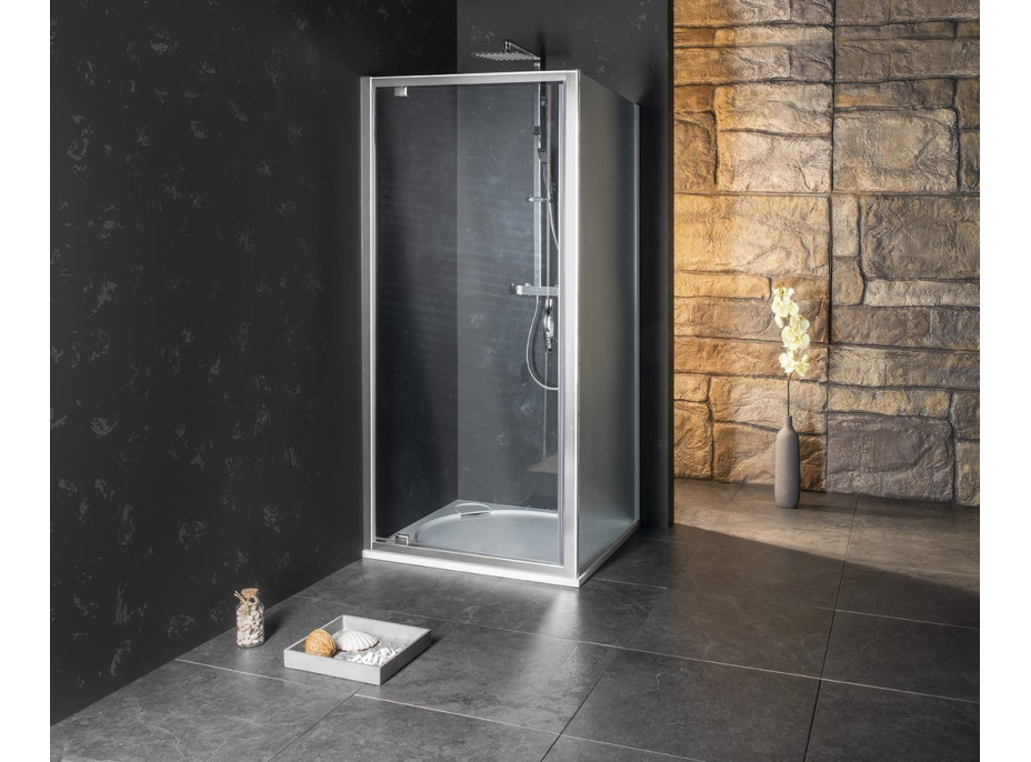 Gelco SIGMA SIMPLY sprchové dveře otočné, 800 mm, sklo Brick GS3888