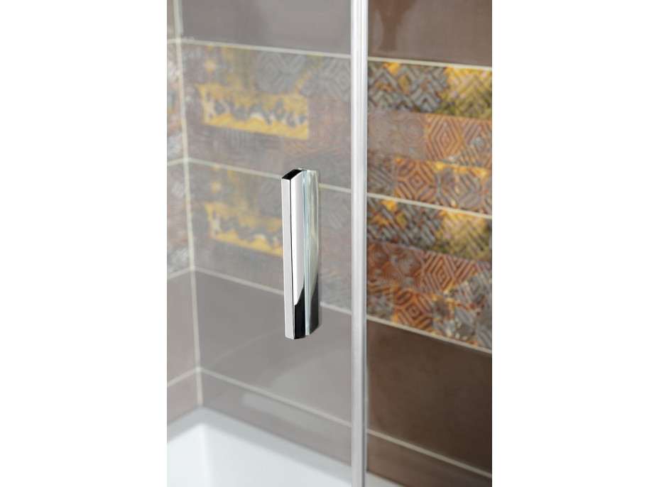 Polysan DEEP sprchové dveře 1100x1650mm, čiré sklo MD1116