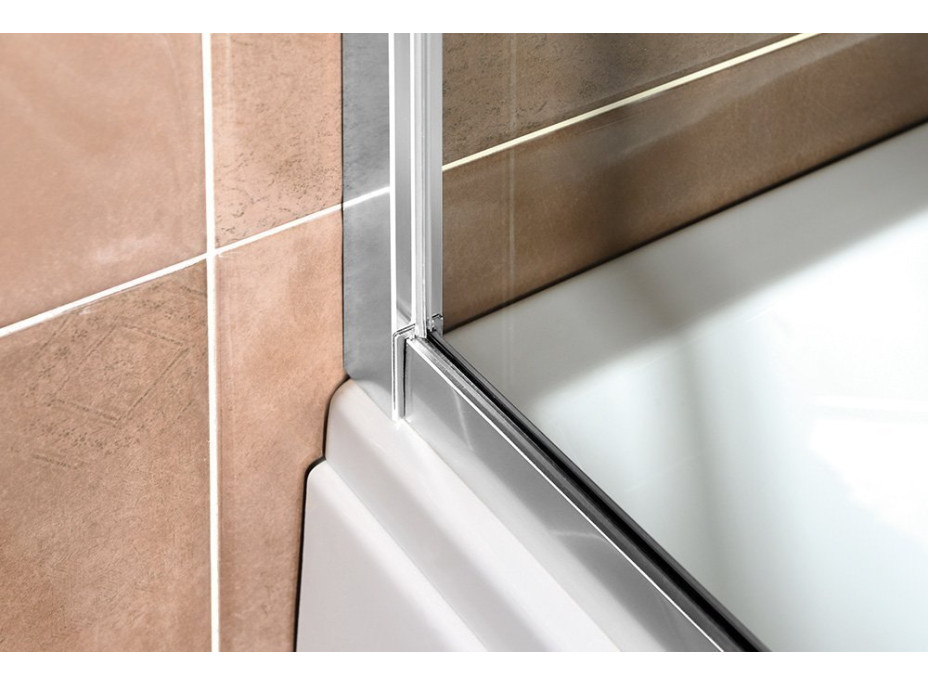 Polysan DEEP sprchové dveře 1600x1650mm, čiré sklo MD1616